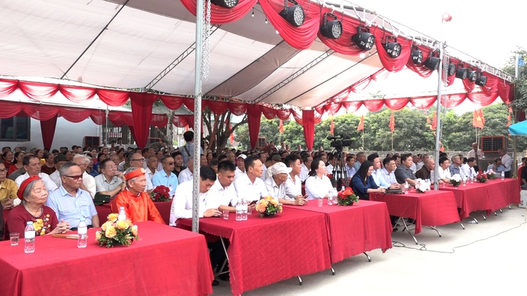 Lễ hội truyền thống làng Thọ ( xã Mỹ Đức) lan toả các giá trị văn hoá truyền thống- Ảnh 1.