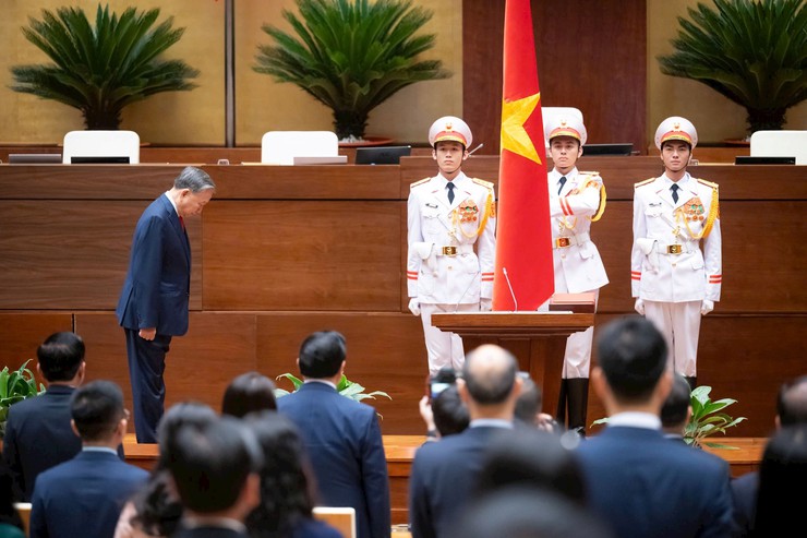 Toàn văn phát biểu nhậm chức Chủ tịch nước của đồng chí Tổng Bí thư Tô Lâm- Ảnh 1.