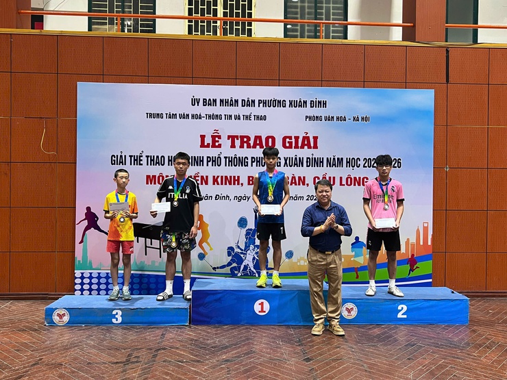 Sôi động Giải thể thao học sinh phường Xuân Đỉnh 2026- Ảnh 3.