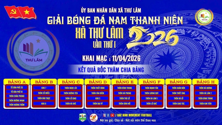 XÃ THƯ LÂM TỔ CHỨC HỘI NGHỊ TRIỂN KHAI GIẢI BÓNG ĐÁ NAM THANH NIÊN XÃ THƯ LÂM LẦN THỨ I NĂM 2026- Ảnh 6.