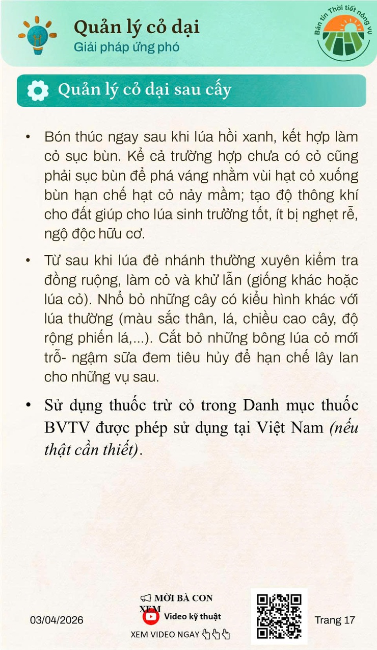 Bản tin thời tiết nông vụ tháng 4/2026- Ảnh 7.