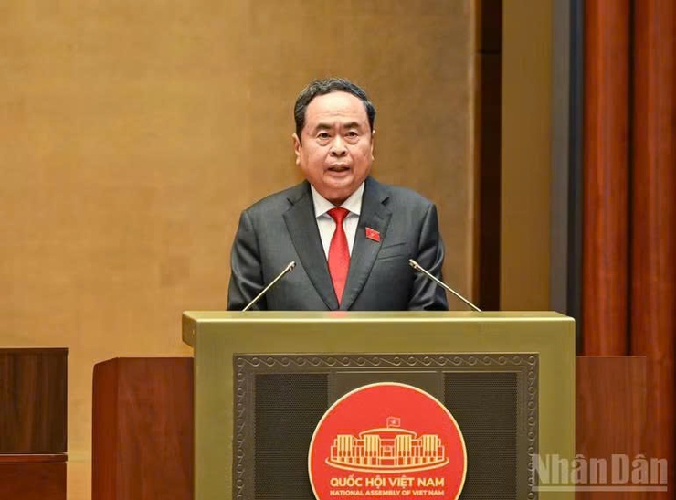 Đồng chí Trần Thanh Mẫn tái đắc cử chức Chủ tịch Quốc hội khóa XVI- Ảnh 3.