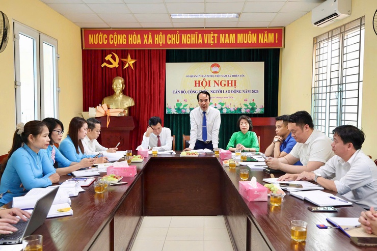 Hội nghị Cán bộ, công chức, người lao động cơ quan UB MTTQ Việt Nam xã Thiên Lộc- Ảnh 3.