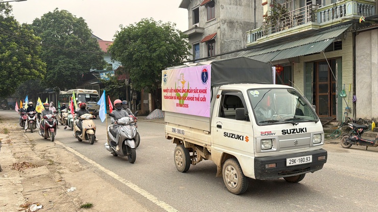 KIỀU PHÚ TRUYỀN THÔNG LƯU ĐỘNG HƯỞNG ỨNG NGÀY SỨC KHỎE TOÀN DÂN 7/4/2026 - Ảnh 4.