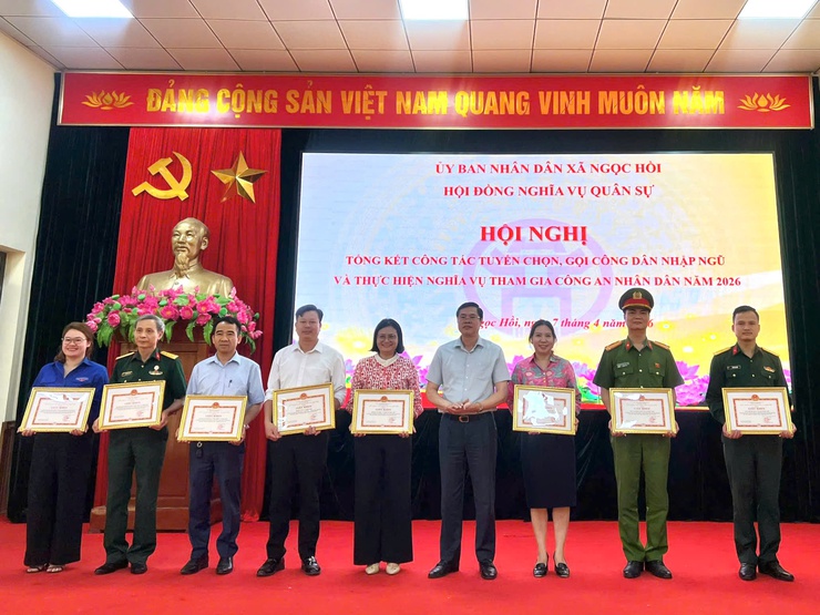 Ngọc Hồi: Tổ chức Hội nghị Tổng kết công tác tuyển quân năm 2026- Ảnh 3.