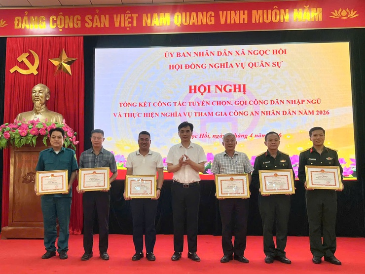 Ngọc Hồi: Tổ chức Hội nghị Tổng kết công tác tuyển quân năm 2026- Ảnh 6.