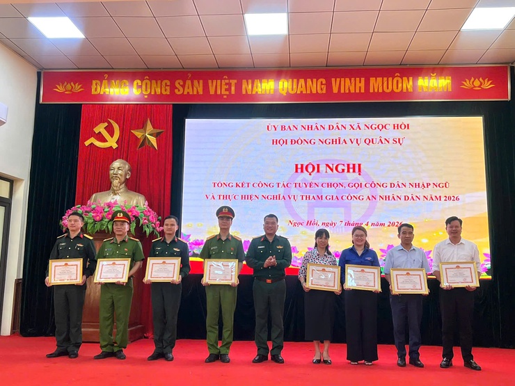 Ngọc Hồi: Tổ chức Hội nghị Tổng kết công tác tuyển quân năm 2026- Ảnh 5.