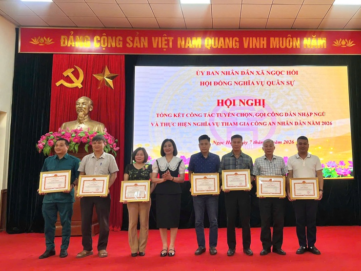 Ngọc Hồi: Tổ chức Hội nghị Tổng kết công tác tuyển quân năm 2026- Ảnh 4.