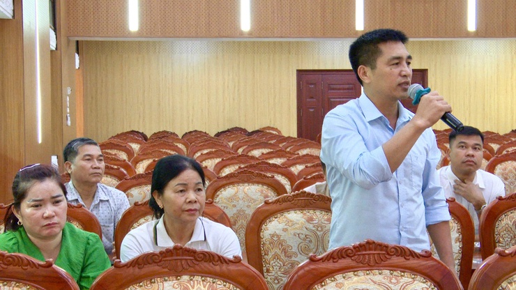 Thư Lâm giao ban tiến độ Dự án Khu đô thị đa mục tiêu, quyết tâm hoàn thành GPMB theo kế hoạch- Ảnh 9.