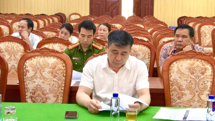 Thư Lâm giao ban tiến độ Dự án Khu đô thị đa mục tiêu, quyết tâm hoàn thành GPMB theo kế hoạch- Ảnh 2.