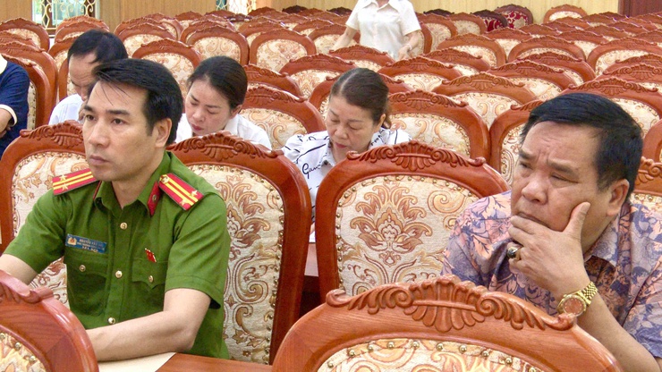 Thư Lâm giao ban tiến độ Dự án Khu đô thị đa mục tiêu, quyết tâm hoàn thành GPMB theo kế hoạch- Ảnh 7.