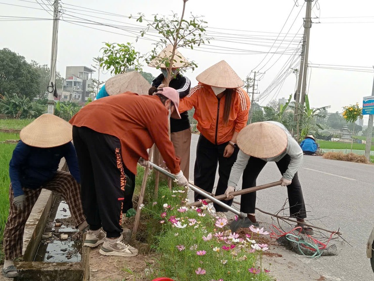 Chi hội Phụ nữ thôn Mạnh Tân – Điểm sáng trong phong trào bảo vệ môi trường- Ảnh 1.