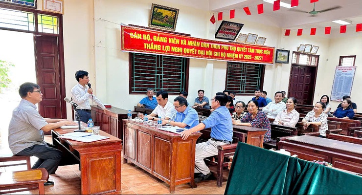 THÔN PHÚ THỌ TỔ CHỨC SINH HOẠT CHI BỘ THƯỜNG KỲ THÁNG 4/2026- Ảnh 2.