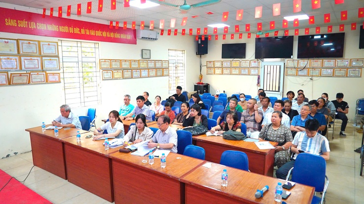 Phường Từ Liêm tổ chức đối thoại, vận động, thuyết phục các hộ gia đình, cá nhân thực hiện Dự án Hồ điều hòa Phú Đô- Ảnh 2.