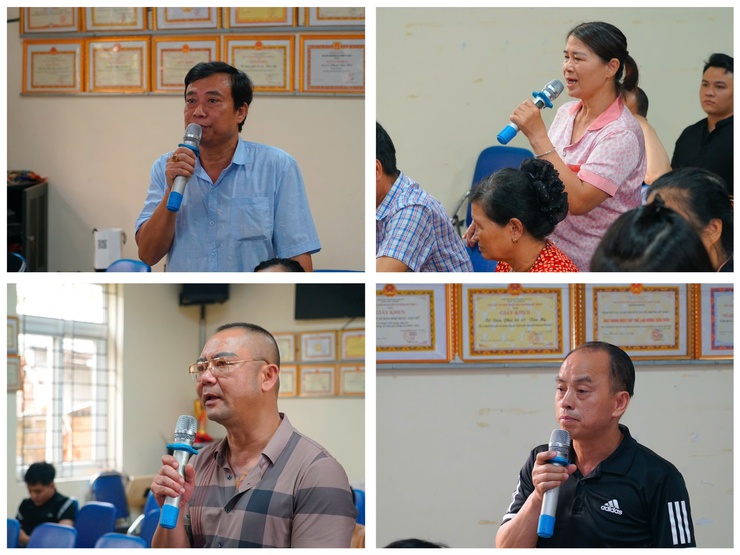 Phường Từ Liêm tổ chức đối thoại, vận động, thuyết phục các hộ gia đình, cá nhân thực hiện Dự án Hồ điều hòa Phú Đô- Ảnh 3.