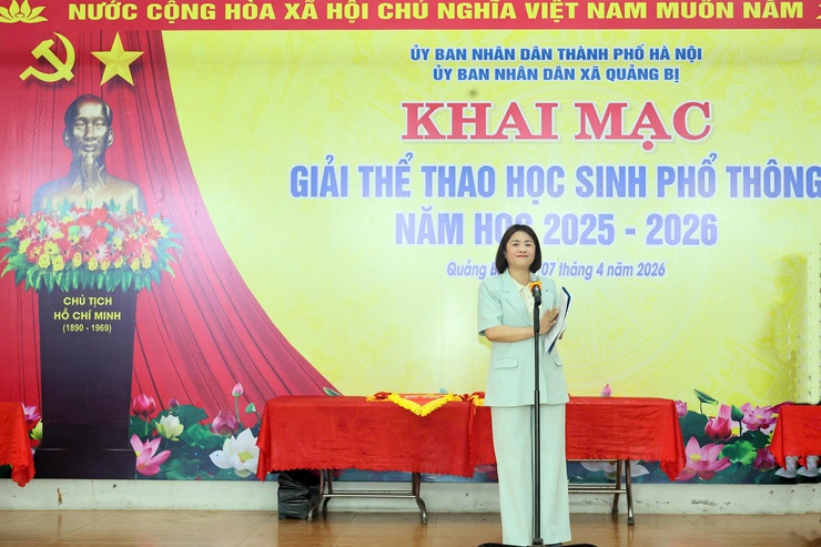 Quảng Bị: Khai mạc Giải thể thao học sinh phổ thông năm học 2025 - 2026- Ảnh 3.