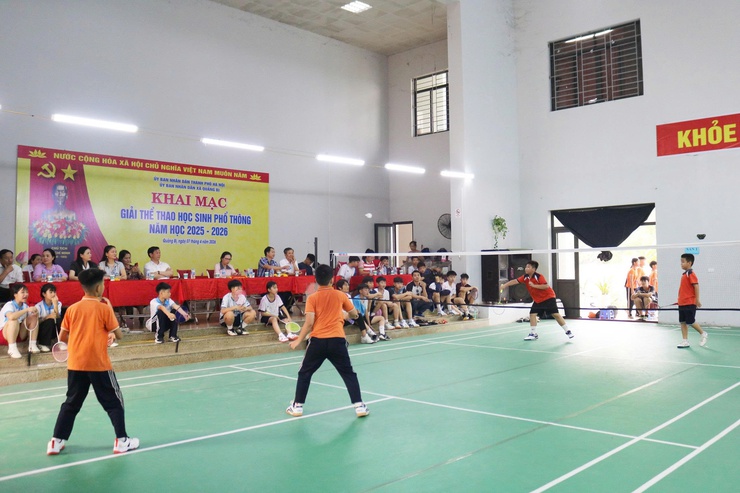Quảng Bị: Khai mạc Giải thể thao học sinh phổ thông năm học 2025 - 2026- Ảnh 8.