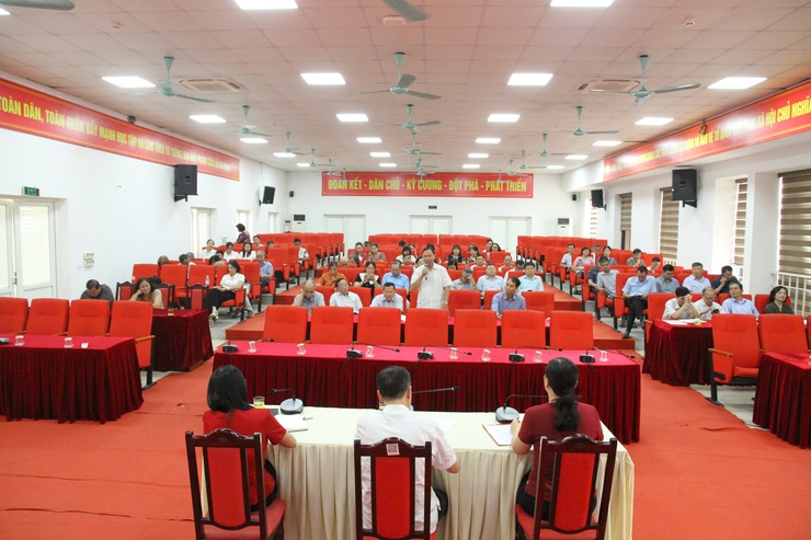 UBKT Đảng ủy phường Xuân Phương tổ chức hội nghị giao ban công tác kiểm tra, giám sát quý I năm 2026- Ảnh 4.