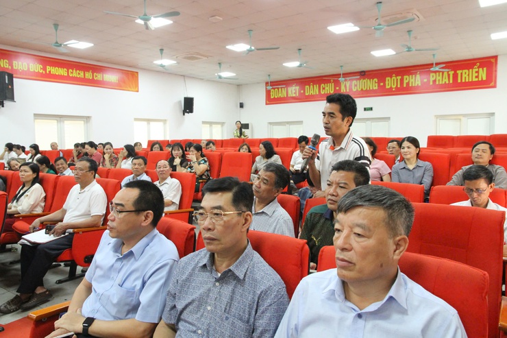 UBKT Đảng ủy phường Xuân Phương tổ chức hội nghị giao ban công tác kiểm tra, giám sát quý I năm 2026- Ảnh 7.