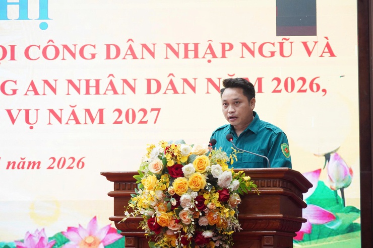 Phường Chương Mỹ tổng kết công tác tuyển quân năm 2026- Ảnh 6.