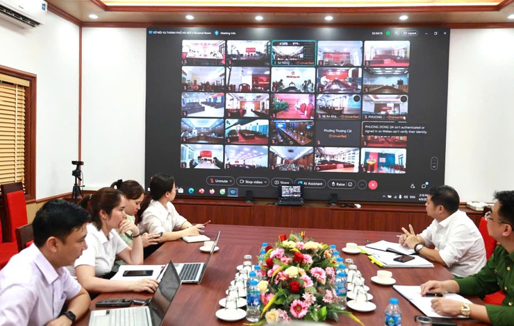 Xã Ứng Thiên tham dự hội nghị hướng dẫn kỹ thuật xây dựng cơ sở dữ liệu đất đai.
- Ảnh 2.