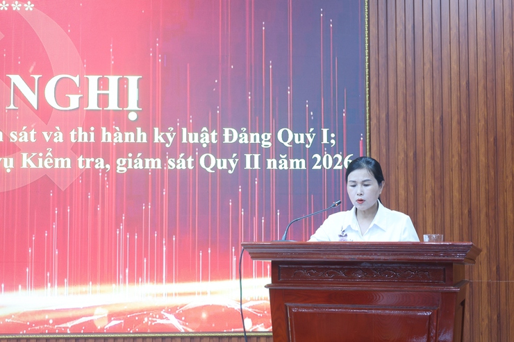 Uỷ ban kiểm tra Đảng ủy xã Hòa Phú: Tổ chức hội nghị giao ban công tác kiểm tra, giám sát và thi hành kỷ luật Đảng quý I năm 2026- Ảnh 3.