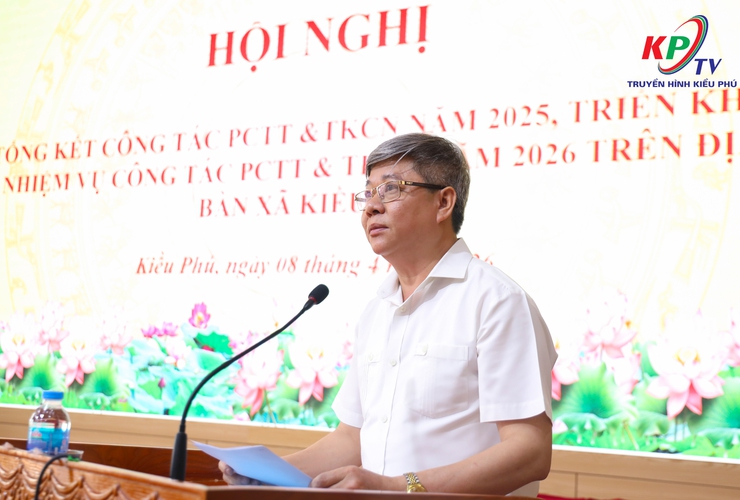 Kiều Phú tổng kết công tác Phòng chống thiên tai và tìm kiếm cứu nạn năm 2025, triển khai phương hướng, nhiệm vụ năm 2026- Ảnh 5.