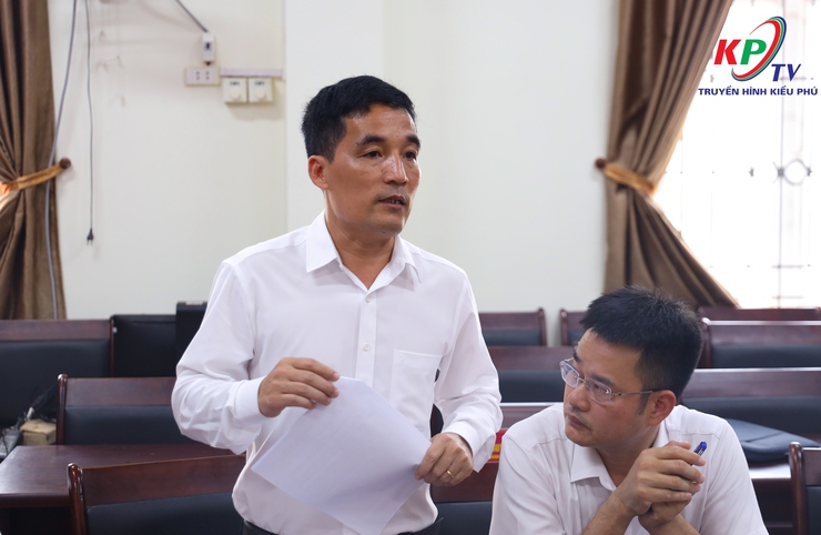 Thường trực Đảng uỷ xã Kiều Phú làm việc với đại diện Trường Đại học Ngoại Thương về chủ trương đầu tư Dự án Đại học Ngoại thương trên địa bàn- Ảnh 9.