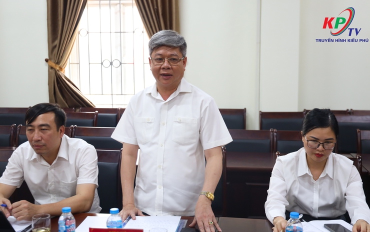 Thường trực Đảng uỷ xã Kiều Phú làm việc với đại diện Trường Đại học Ngoại Thương về chủ trương đầu tư Dự án Đại học Ngoại thương trên địa bàn- Ảnh 4.