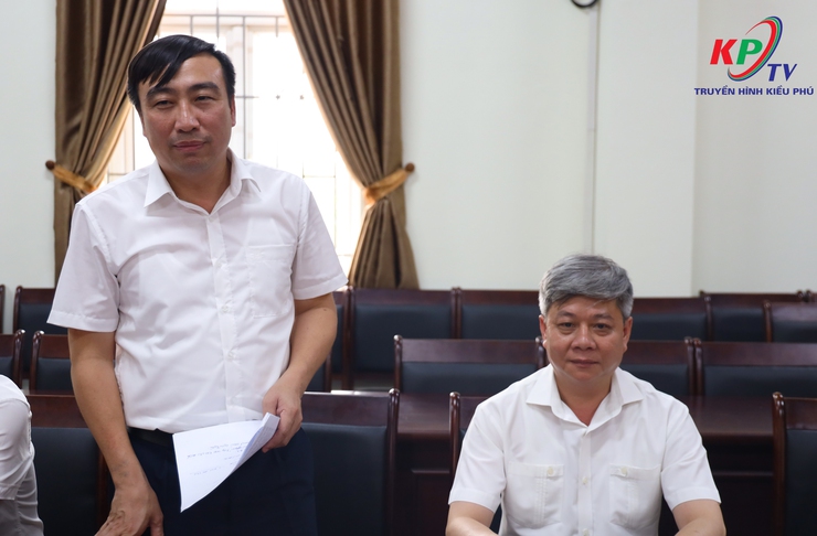 Thường trực Đảng uỷ xã Kiều Phú làm việc với đại diện Trường Đại học Ngoại Thương về chủ trương đầu tư Dự án Đại học Ngoại thương trên địa bàn- Ảnh 2.