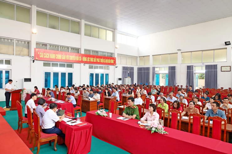 Phường Tùng Thiện tổ chức Hội nghị giao ban quý I, triển khai nhiệm vụ quý II năm 2026- Ảnh 5.