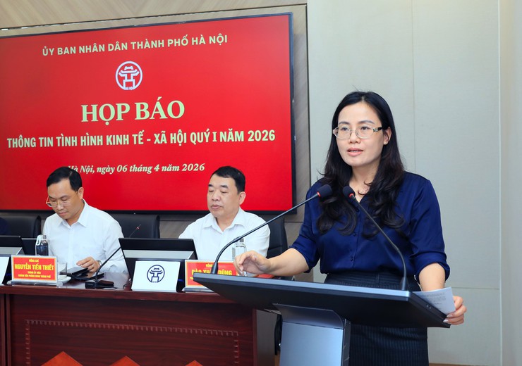 Hà Nội họp báo thông tin tình hình kinh tế  xã hội quý I năm 2026- Ảnh 3.