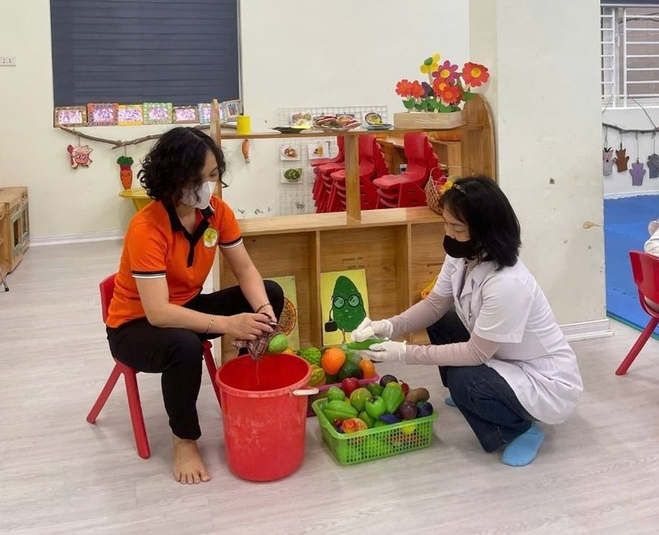 Phường Ô Chợ Dừa quyết liệt triển khai các biện pháp cấp bách phòng chống dịch tay chân miệng- Ảnh 5.