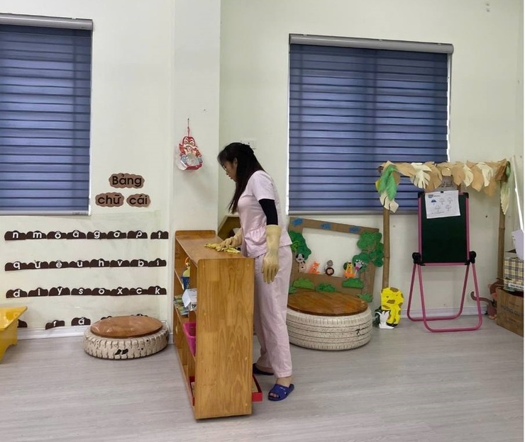 Phường Ô Chợ Dừa quyết liệt triển khai các biện pháp cấp bách phòng chống dịch tay chân miệng- Ảnh 6.