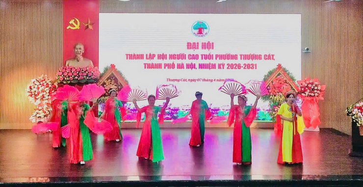 ĐẠI HỘI ĐẠI BIỂU HỘI NGƯỜI CAO TUỔI PHƯỜNG THƯỢNG CÁT NHIỆM KỲ 2026 – 2031- Ảnh 2.