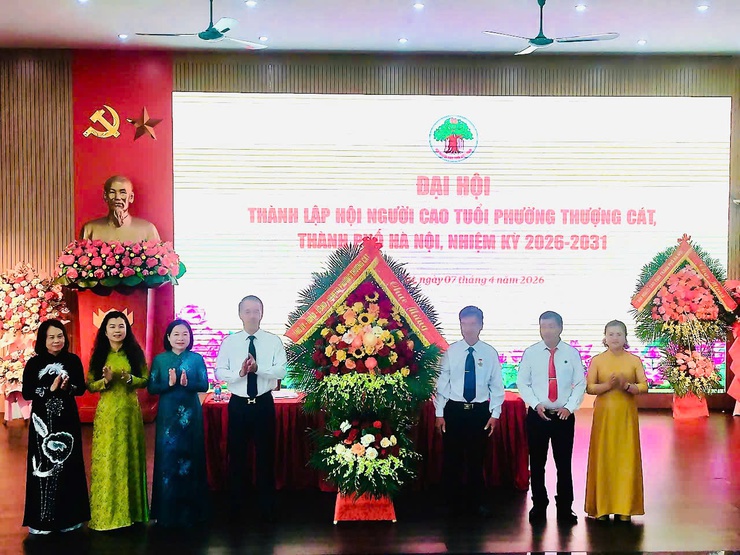 ĐẠI HỘI ĐẠI BIỂU HỘI NGƯỜI CAO TUỔI PHƯỜNG THƯỢNG CÁT NHIỆM KỲ 2026 – 2031- Ảnh 1.