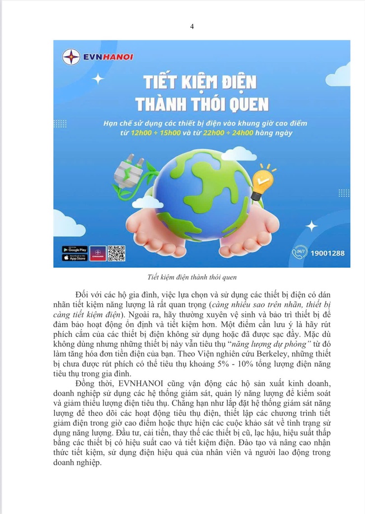 Phường Khương Đình tuyên truyền tiết kiệm điện trên địa bàn- Ảnh 4.