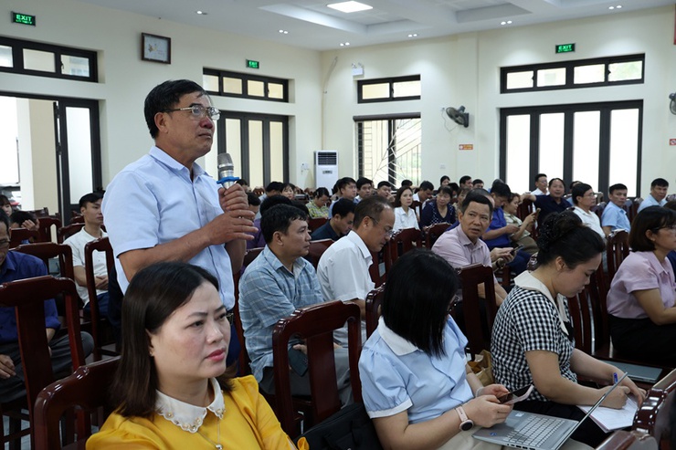 Xuân Mai: Tập huấn sử dụng Hệ thống thông tin giải quyết thủ tục hành chính của Đảng, thúc đẩy chuyển đổi số trong công tác Đảng- Ảnh 7.