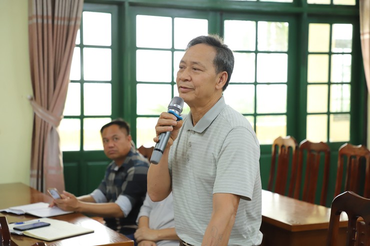 Hội nghị nghe báo cáo kết quả rà soát diện tích đất rừng hiện có và xây dựng phương án trồng cây dược liệu trên địa bàn xã- Ảnh 4.