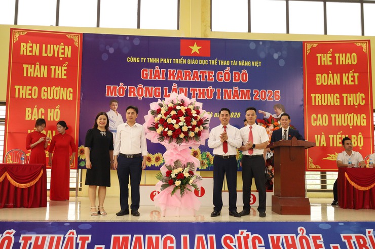 TỔ CHỨC GIẢI KARATE CỔ ĐÔ MỞ RỘNG LẦN THỨ I NĂM 2026- Ảnh 1.