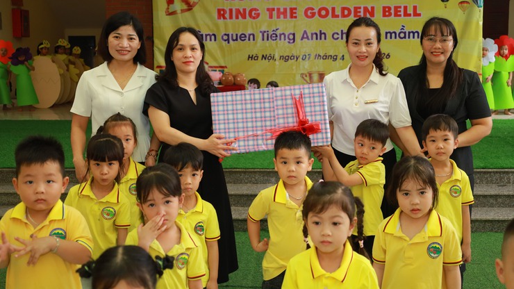 Trường Mầm non Tản Viên tổ chức thành công Hội thi “Rung chuông vàng” năm học 2025 - 2026- Ảnh 2.
