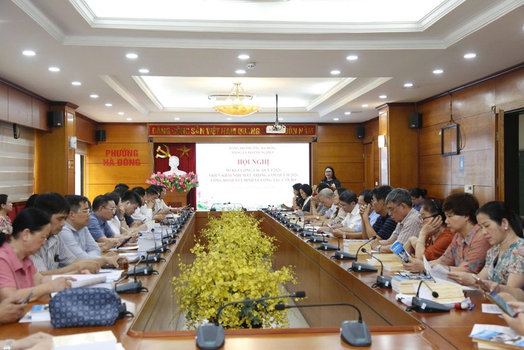 Đảng ủy Doanh nghiệp phường Hà Đông tổ chức Hội nghị sơ kết công tác quý I/2026- Ảnh 1.