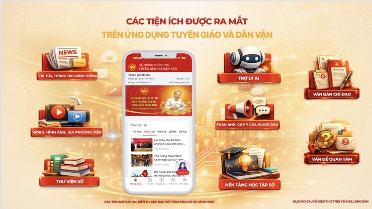 Cài đặt ứng dụng Tuyên giáo và dân vận- Ảnh 3.