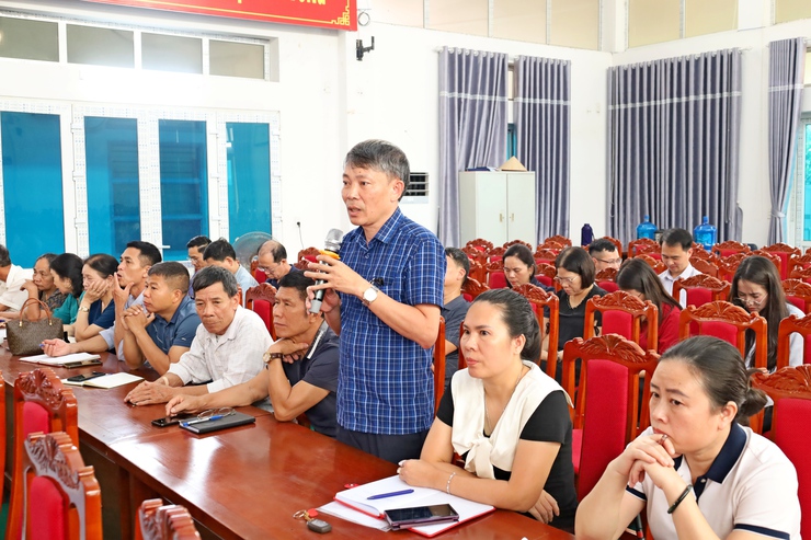 Phường Tùng Thiện tổ chức Hội nghị giao ban quý I, triển khai nhiệm vụ quý II năm 2026- Ảnh 6.