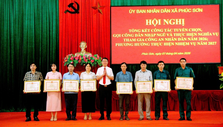 PHÚC SƠN TỔNG KẾT CÔNG TÁC TUYỂN QUÂN NĂM 2026- Ảnh 3.