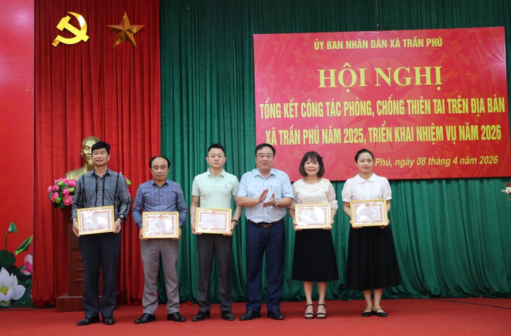 Trần Phú: Tổng kết công tác phòng chống thiên tai, đồng thời triển khai phương hướng nhiệm vụ năm 2026- Ảnh 5.