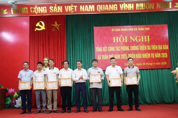 Trần Phú: Tổng kết công tác phòng chống thiên tai, đồng thời triển khai phương hướng nhiệm vụ năm 2026- Ảnh 6.