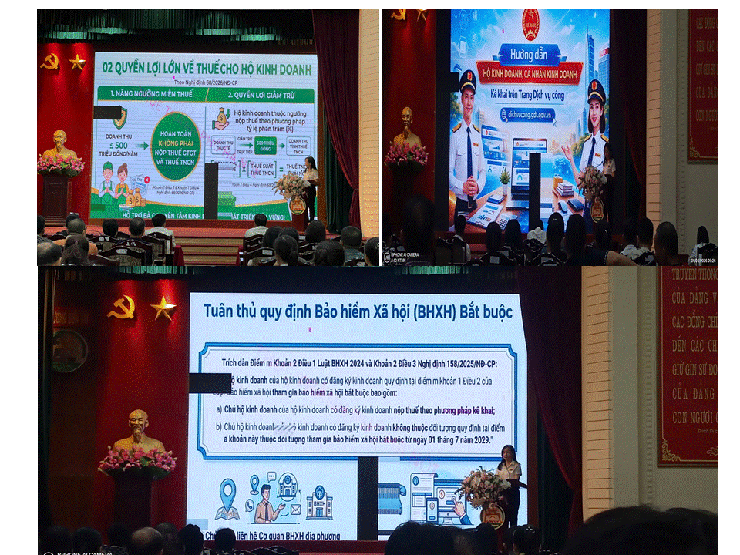 Thuế cơ sở 16 tập huấn hộ, cá nhân kinh doanh: “Thấu hiểu chính sách, tự nguyện tuân thủ, vững bước kinh doanh”- Ảnh 2.