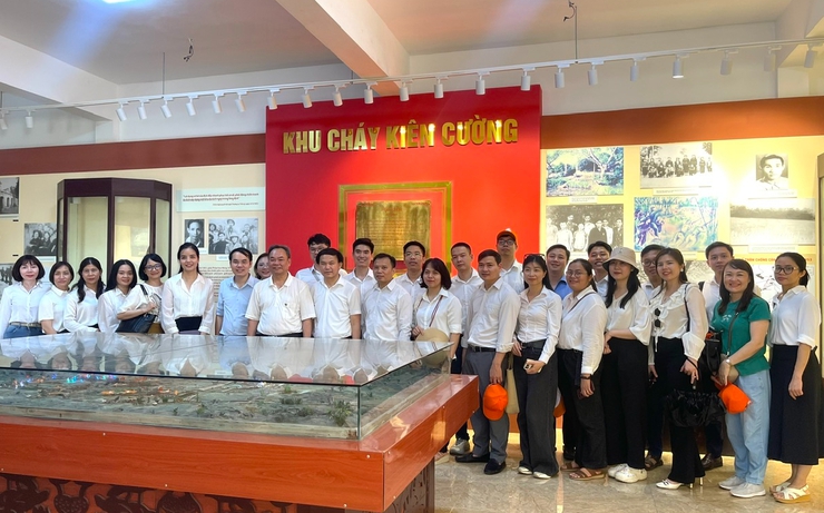 LỚP TRUNG CẤP LÝ LUẬN CHÍNH TRỊ K36B-25 (TW3)  THAM QUAN THỰC TẾ TẠI XÃ ỨNG HÒA.- Ảnh 8.