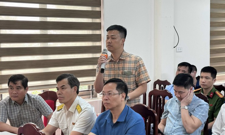 UBND xã tổ chức Hội nghị giao ban thường kỳ đánh giá kết quả thực hiện nhiệm vụ công tác quý I- Ảnh 5.